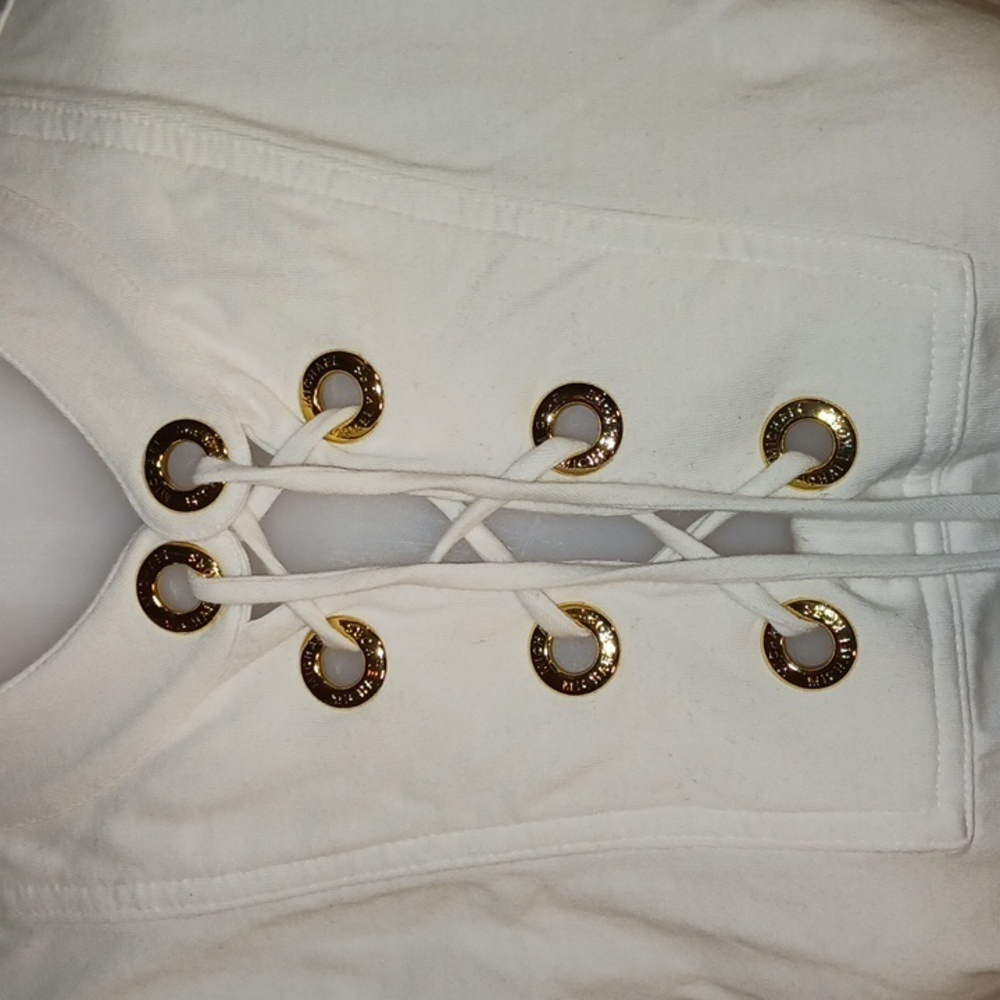 White Michael Kors tank top - Picture 3 of 6